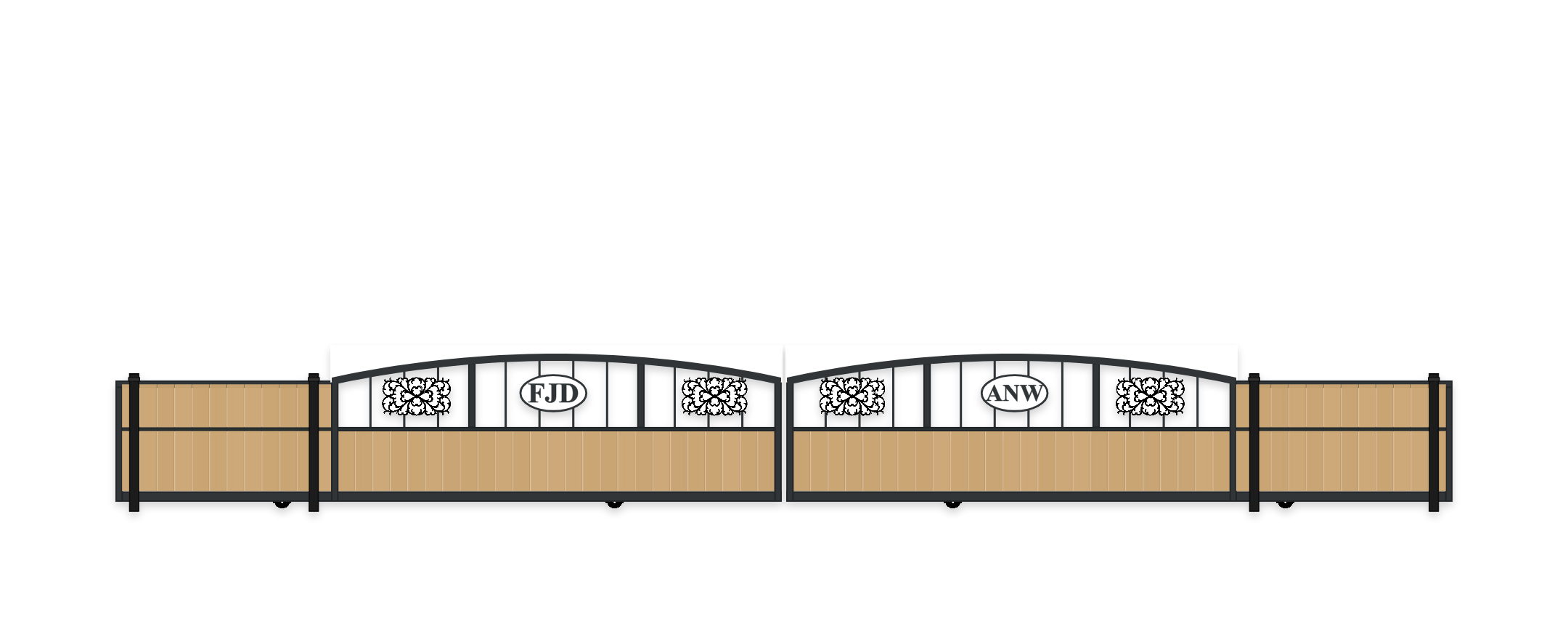 Dual Arched V-track I